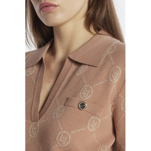 Sweter damski Liu Jo z okrągłym dekoltem