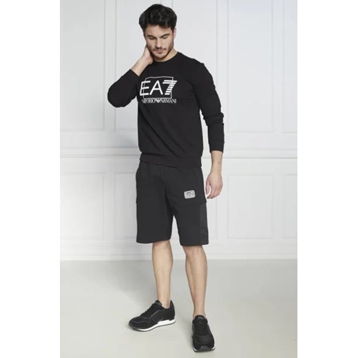 EA7 Szorty | Regular Fit L okazja Gomez Fashion Store