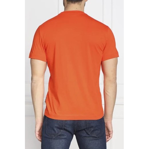 T-shirt męski Napapijri z krótkim rękawem z napisami z bawełny