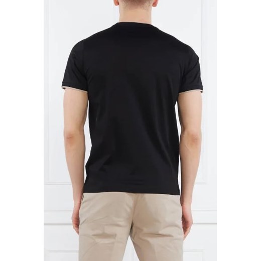 T-shirt męski Karl Lagerfeld wiosenny z krótkim rękawem