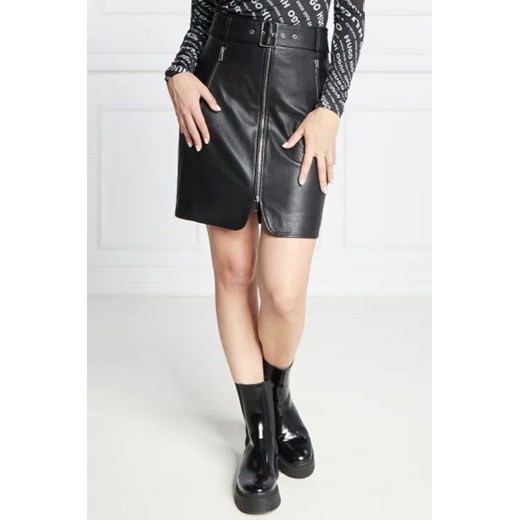 HUGO Skórzana spódnica Leonara XL promocja Gomez Fashion Store