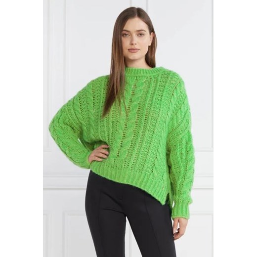 Marc Cain Sweter | Regular Fit | z dodatkiem wełny Marc Cain 38 Gomez Fashion Store okazja