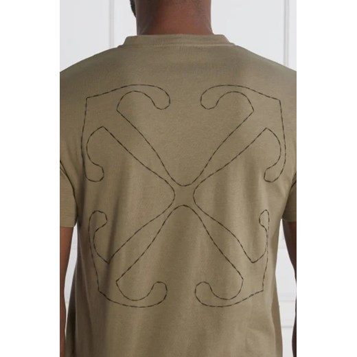 OFF-WHITE T-shirt | Regular Fit XL wyprzedaż Gomez Fashion Store