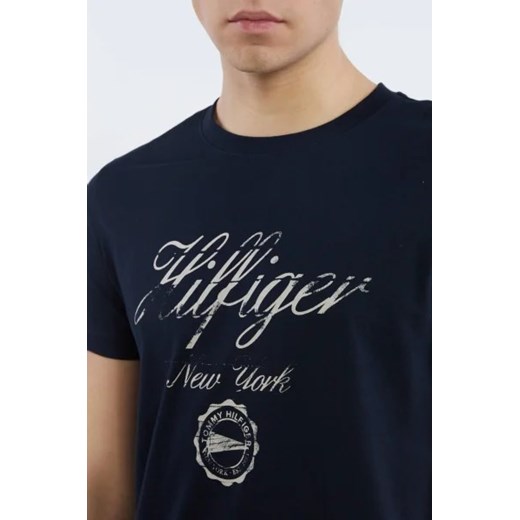 Tommy Hilfiger T-shirt | Slim Fit Tommy Hilfiger S wyprzedaż Gomez Fashion Store