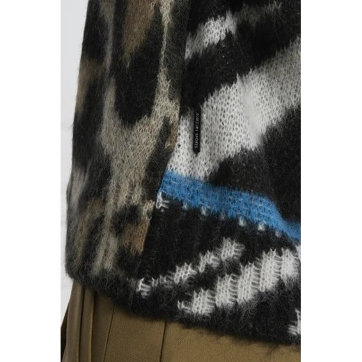 Marc Cain Sweter | Regular Fit | z dodatkiem wełny Marc Cain 34 Gomez Fashion Store wyprzedaż