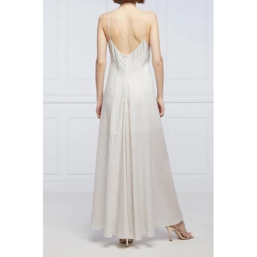 Sukienka Emporio Armani maxi bez rękawów w serek 