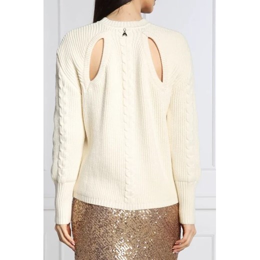 Patrizia Pepe Sweter | Regular Fit Patrizia Pepe L promocyjna cena Gomez Fashion Store