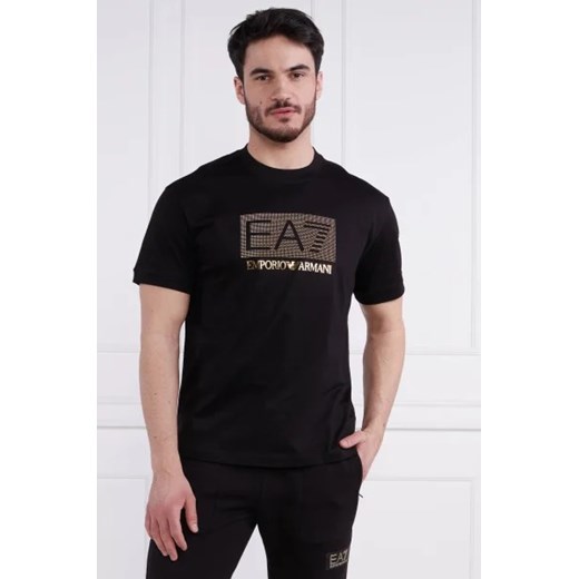EA7 T-shirt | Regular Fit M Gomez Fashion Store wyprzedaż