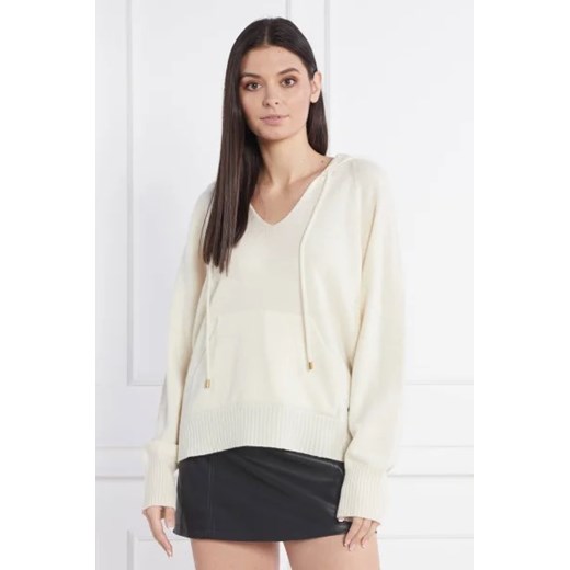 TWINSET Wełniany sweter | Regular Fit | z dodatkiem kaszmiru Twinset XL Gomez Fashion Store