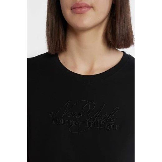 Tommy Hilfiger T-shirt REG BRUSHED CTN NY C-NK SS | Regular Fit Tommy Hilfiger XS wyprzedaż Gomez Fashion Store
