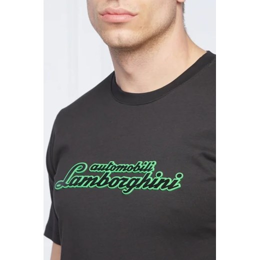 Automobili Lamborghini T-shirt | Regular Fit Automobili Lamborghini XL wyprzedaż Gomez Fashion Store