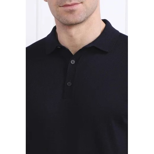 BOSS BLACK Wełniane polo Lancione | Regular Fit XXXL okazja Gomez Fashion Store