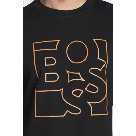 T-shirt męski BOSS HUGO bawełniany z krótkim rękawem