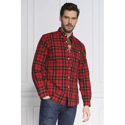 Koszula męska Polo Ralph Lauren z klasycznym kołnierzykiem casualowa 