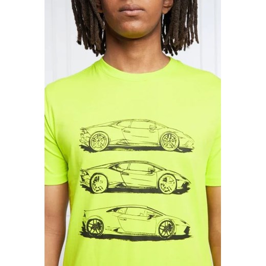 Automobili Lamborghini T-shirt | Regular Fit Automobili Lamborghini XL okazja Gomez Fashion Store