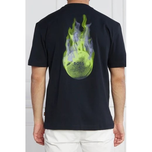 BOSS ORANGE T-shirt TeeFire | Oversize fit M okazyjna cena Gomez Fashion Store