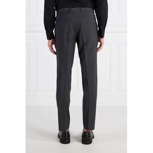 HUGO Wełniane spodnie HestenM204X | Extra slim fit 48 Gomez Fashion Store promocyjna cena