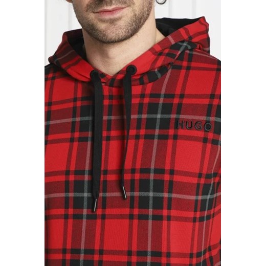 Hugo Bodywear Bluza Checked Sweat Hood | Regular Fit L wyprzedaż Gomez Fashion Store