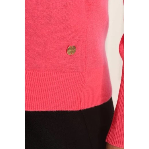 Marc Cain Wełniany sweter | Regular Fit | z dodatkiem jedwabiu Marc Cain 38 Gomez Fashion Store promocyjna cena
