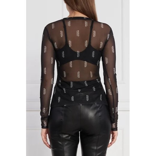 HUGO Bluzka Diralina | Slim Fit M okazja Gomez Fashion Store