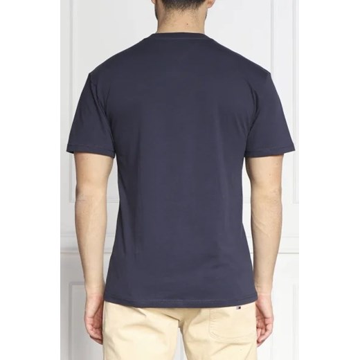 T-shirt męski Tommy Jeans bawełniany z krótkimi rękawami