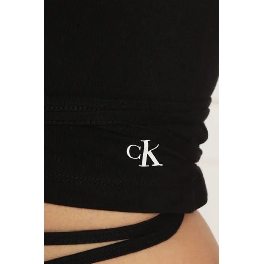 Bluzka damska Calvin Klein z okrągłym dekoltem
