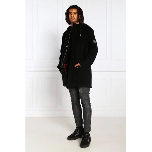 HUGO Wełniana parka Munk2242 | Regular Fit 54 promocja Gomez Fashion Store