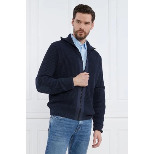 BOSS ORANGE Lniany Sweter | Regular Fit XXL Gomez Fashion Store