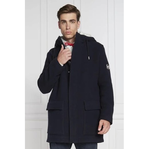 HUGO Wełniana parka Munk2242 | Regular Fit 54 okazyjna cena Gomez Fashion Store