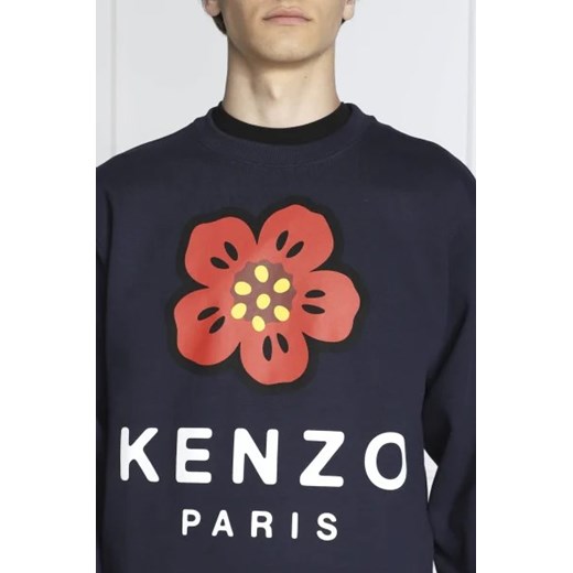 Granatowa bluza męska Kenzo młodzieżowa 