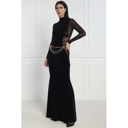 Sukienka czarna Elisabetta Franchi 