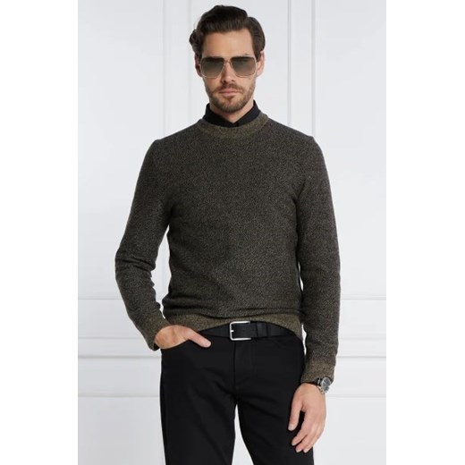 BOSS Wełniany sweter Marameo | Regular Fit L Gomez Fashion Store