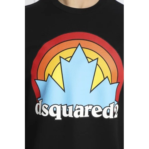 T-shirt męski Dsquared2 z bawełny