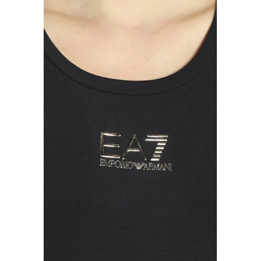 Bluzka damska Emporio Armani z okrągłym dekoltem z krótkim rękawem casual 