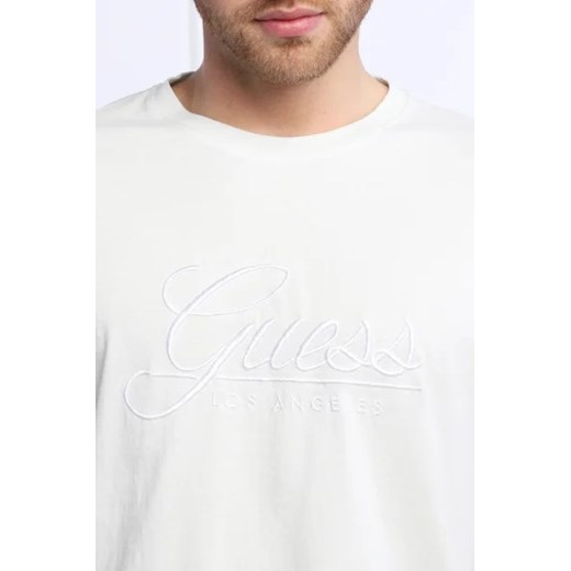 GUESS JEANS T-shirt BARRY | Regular Fit L promocyjna cena Gomez Fashion Store