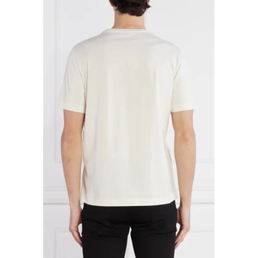 T-shirt męski biały Emporio Armani z krótkim rękawem w stylu młodzieżowym