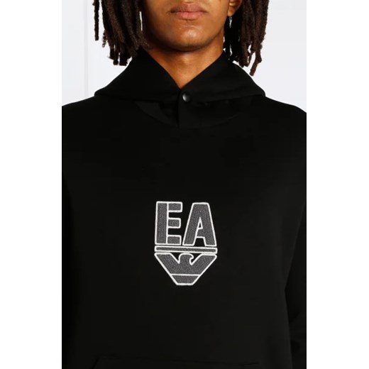 Bluza męska Emporio Armani młodzieżowa z napisem