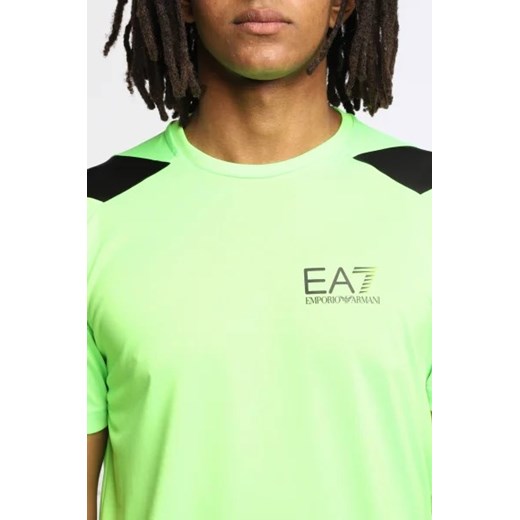 T-shirt męski Emporio Armani zielony