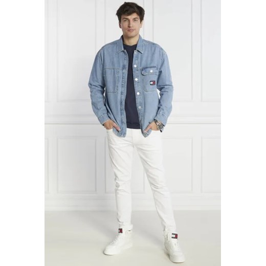 Tommy Jeans Koszula | Oversize fit | denim Tommy Jeans L okazyjna cena Gomez Fashion Store