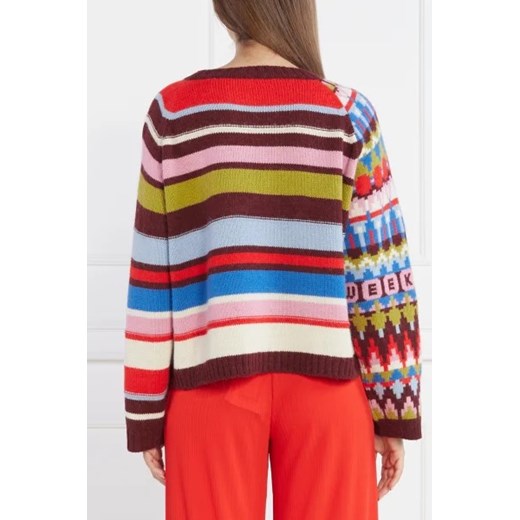 Sweter damski Weekend Maxmara wielokolorowy 