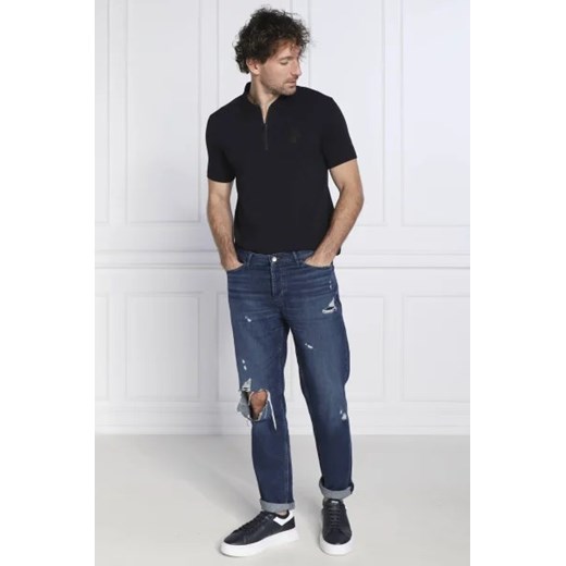 Karl Lagerfeld t-shirt męski casual z krótkimi rękawami