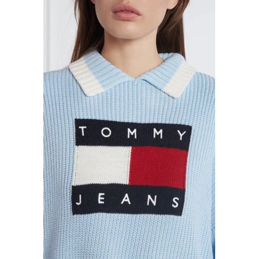Sweter damski Tommy Jeans jesienny