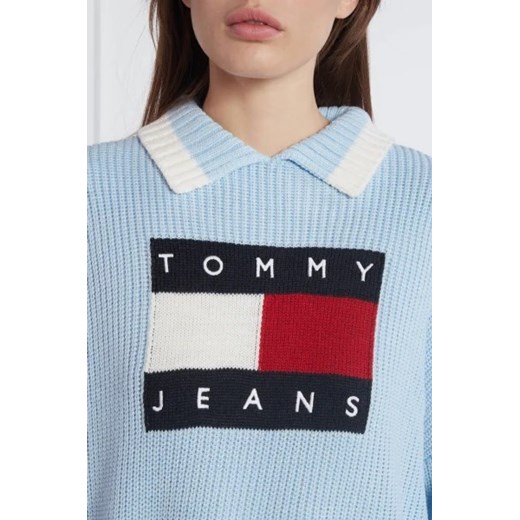 Tommy Jeans Sweter FLAG | Regular Fit Tommy Jeans XS Gomez Fashion Store okazja