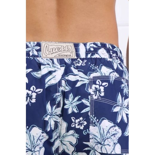 Guess Underwear Szorty kąpielowe SWIMTRUNK MEDIUM IBISCUS AOP | Regular Fit S okazja Gomez Fashion Store