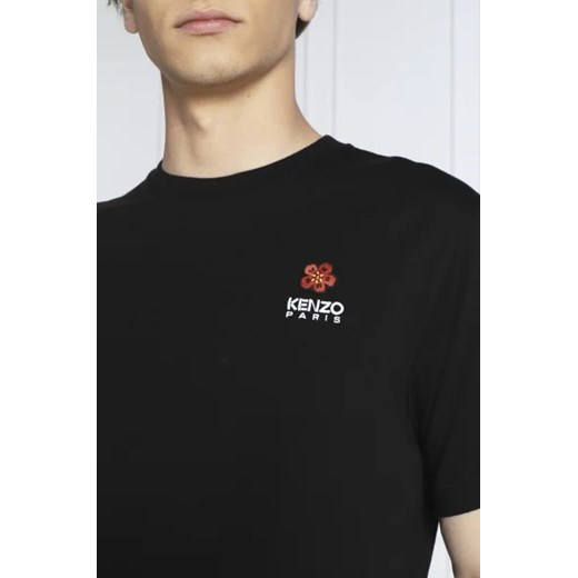 Kenzo t-shirt męski czarny z krótkim rękawem