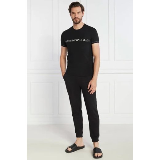 Emporio Armani T-shirt LOUNGEWEAR | Regular Fit Emporio Armani M wyprzedaż Gomez Fashion Store