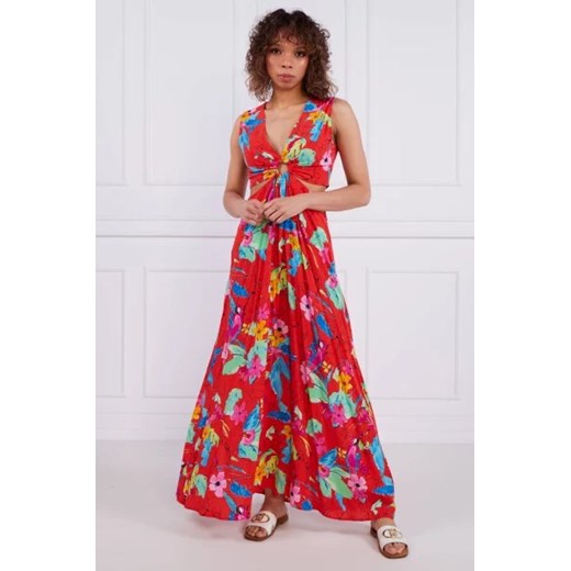 Sukienka Desigual maxi bez rękawów wielokolorowa