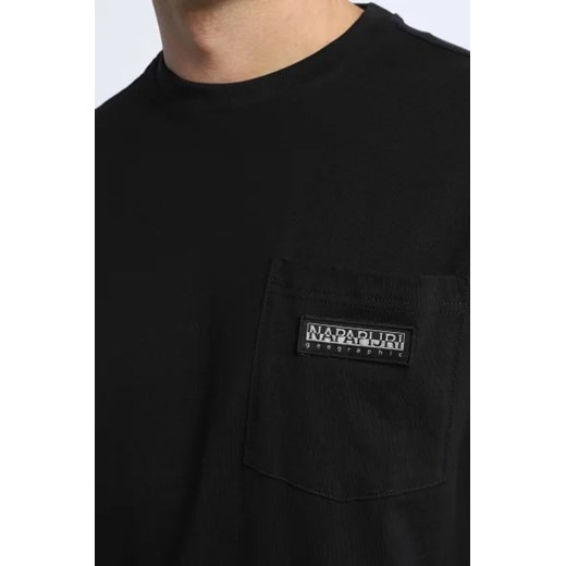 Napapijri T-shirt | Regular Fit Napapijri S okazja Gomez Fashion Store