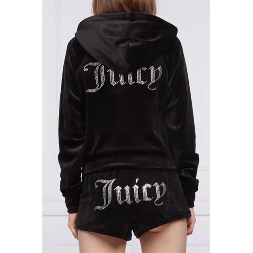 Bluza damska czarna Juicy Couture z elastanu