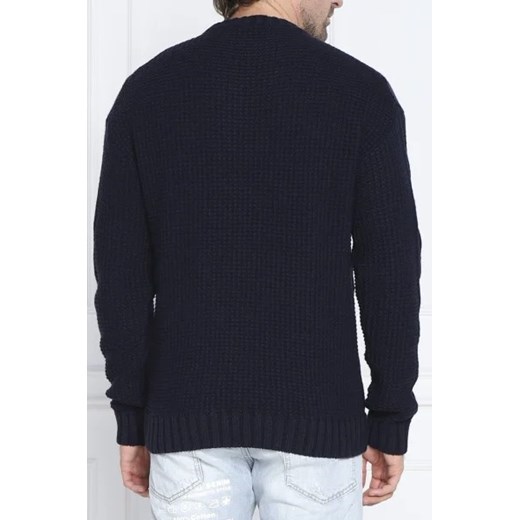 HUGO Wełniany sweter Scablito | Regular Fit XXL wyprzedaż Gomez Fashion Store